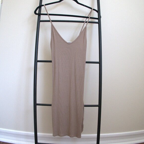 RARE - Joah Brown Slip Dress - Taupe - Picture 4 of 10